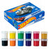 Farby gwaszowe Kite Hot Wheels dla dzieci do przedszkola