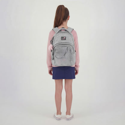 Štýlový batoh mládežnícky školský Kite Hello Kitty s retiazkou a príveskom 9-12 rokov