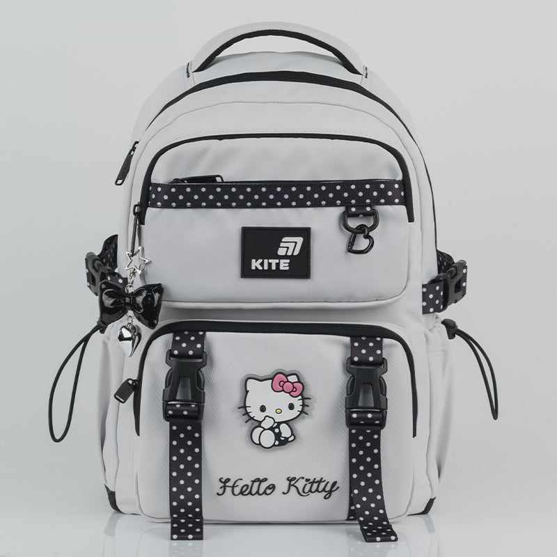 Batoh školský Kite Hello Kitty ortopedický pre dievčatá do školy s príveskom