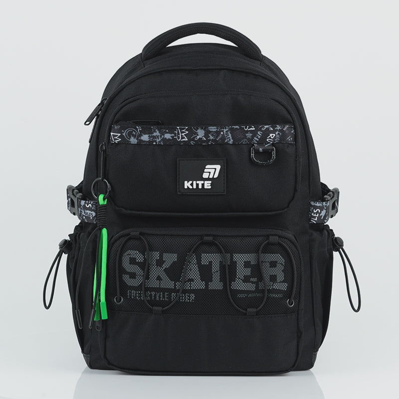 Batoh školský ortopedický pre chlapcov čierny Kite Skater do školy