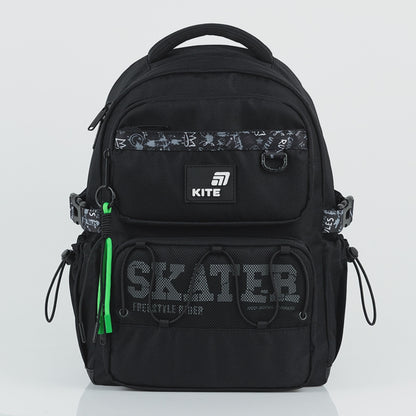 Batoh školský ortopedický pre chlapcov čierny Kite Skater do školy