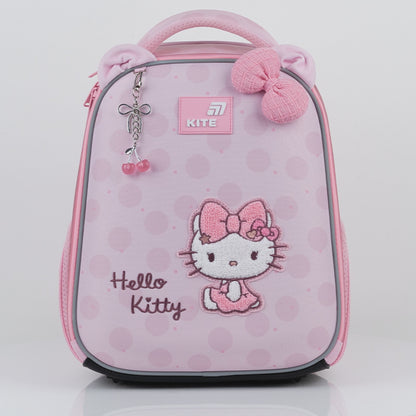 Aktovka školská pre dievčatá ortopedická Kite Hello Kitty