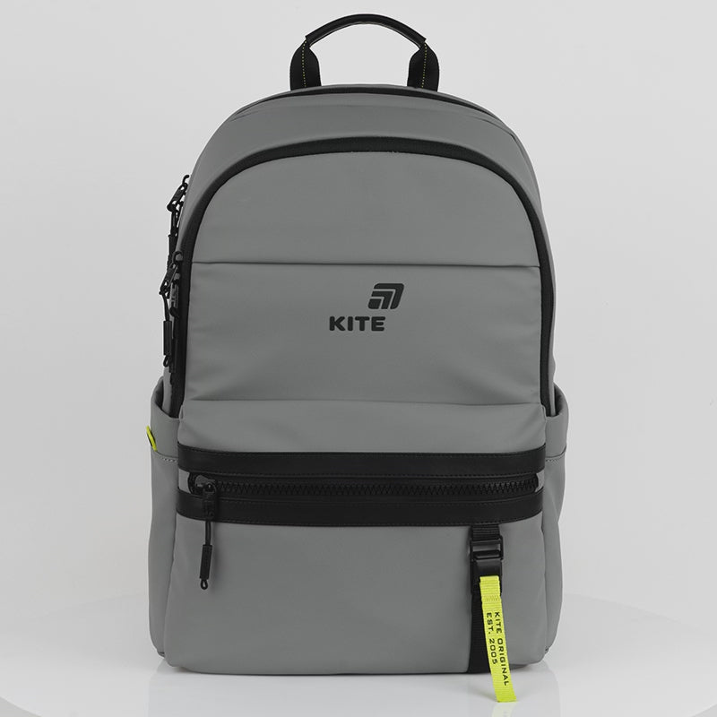 Batoh mládežnícky pre chlapcov sivý Kite Grey