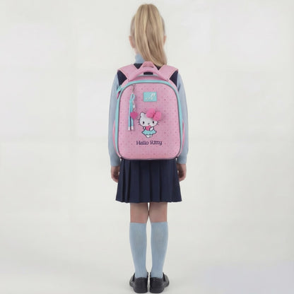 Aktovka školská ortopedická pre dievčatá do 1. triedy Hello Kitty Kite