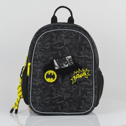 Batoh predškolský Kite Batman ľahký pre chlapcov s nášivkami na suchý zips