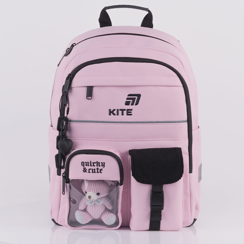 Batoh školský ortopedický pre dievčatá 6-12 rokov Kite Quirky&amp;Cute