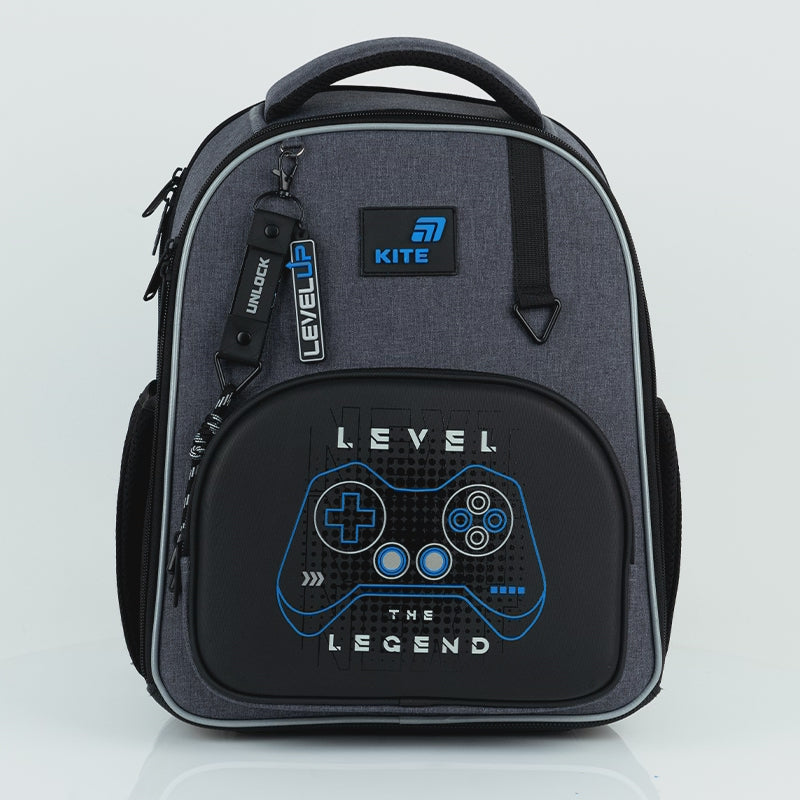 Aktovka ortopedická pre chlapcov 1.–6. triedy ľahká a vystužená Kite Level UP