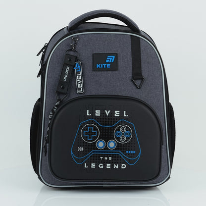 Aktovka ortopedická pre chlapcov 1.–6. triedy ľahká a vystužená Kite Level UP