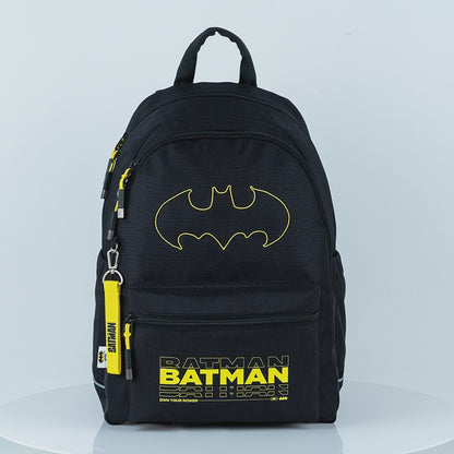 Plecak szkolny dwukomorowy ortopedyczny 9-12 lat z oświetleniem LED DC Batman Kite