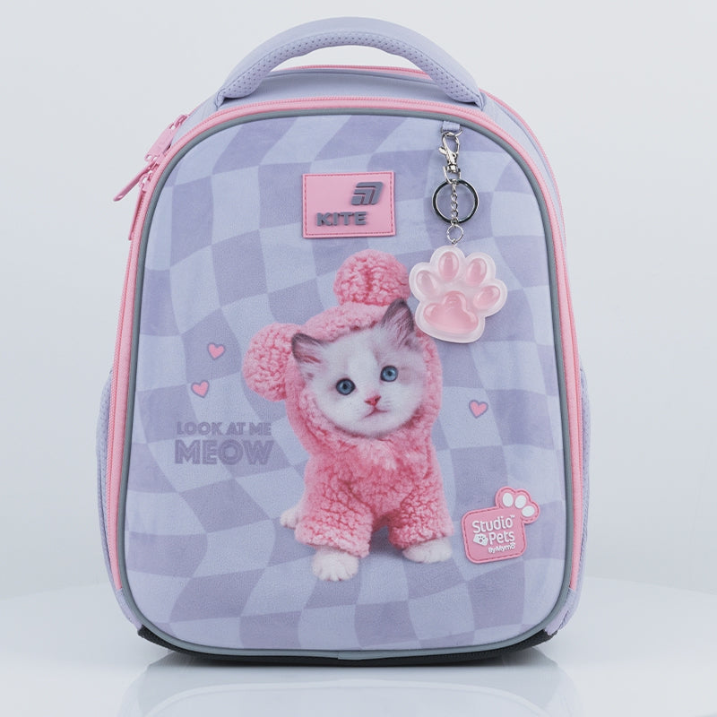 Školská aktovka ortopedická pre prváčku Studio Pets Kite