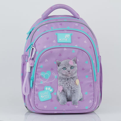 Batoh školský ortopedický Kite Studio Pets pre dievča 6-8 rokov