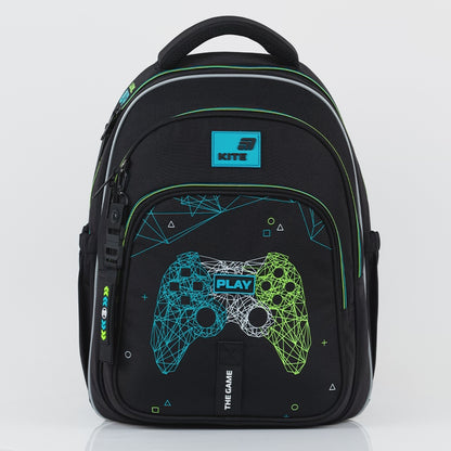 Batoh školský ortopedický Kite pre chlapca 9-12 rokov ergonomický čierny